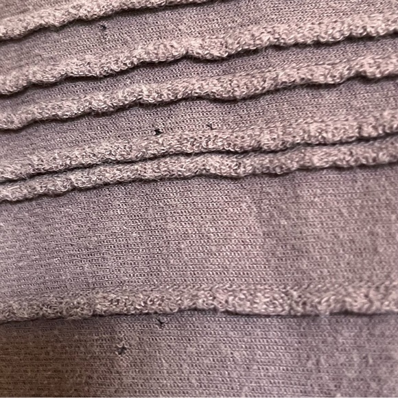 Free People Purple Textured High-low Dress Size Large - Picture 3 of 6